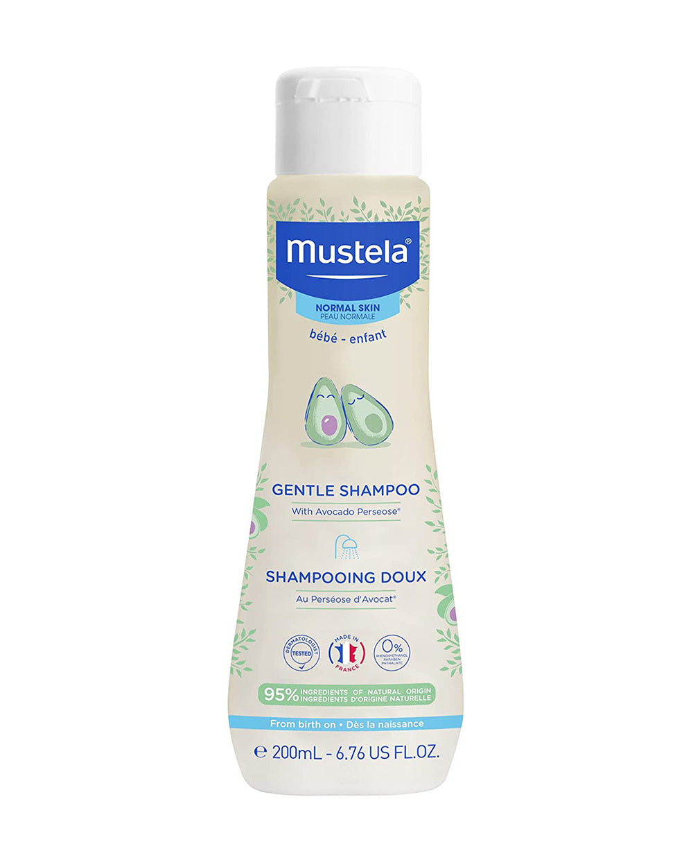 Mustela Gentle Baby Shampoo-With Avocado Chamomile-Extra 5% Off