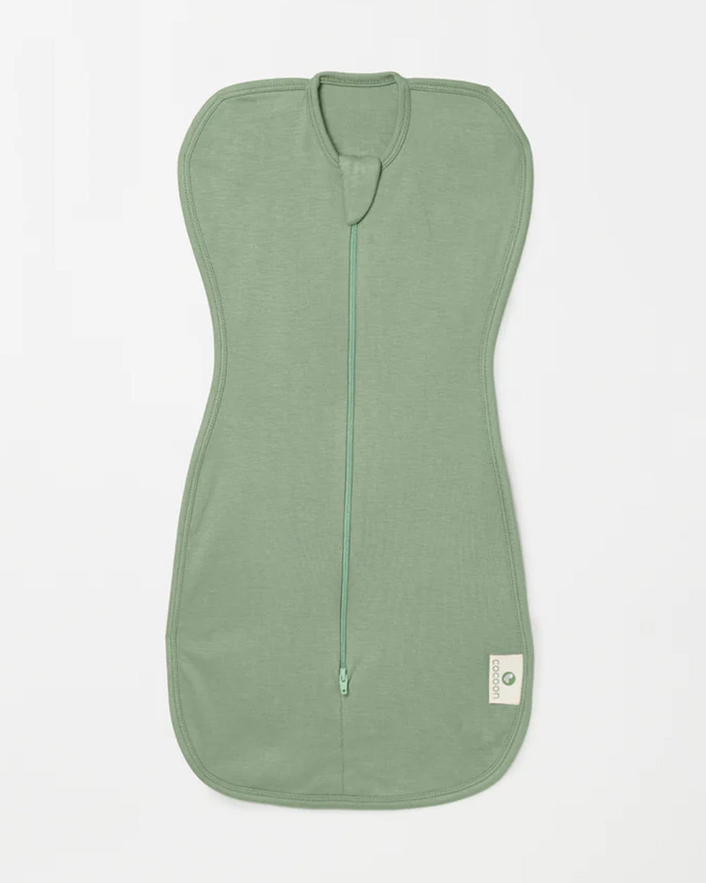 Cocoon Care Sage Green Baby Sleeping Bag/Pod-Bamboo Cotton-With Way Zipper-Newborn Bed-Extra 5% Off