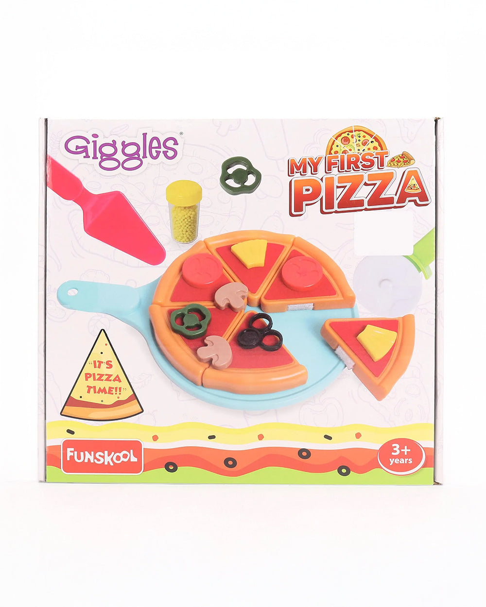 Funskool Giggles My First Pizza-Pretend Play Toy-24M+-Extra