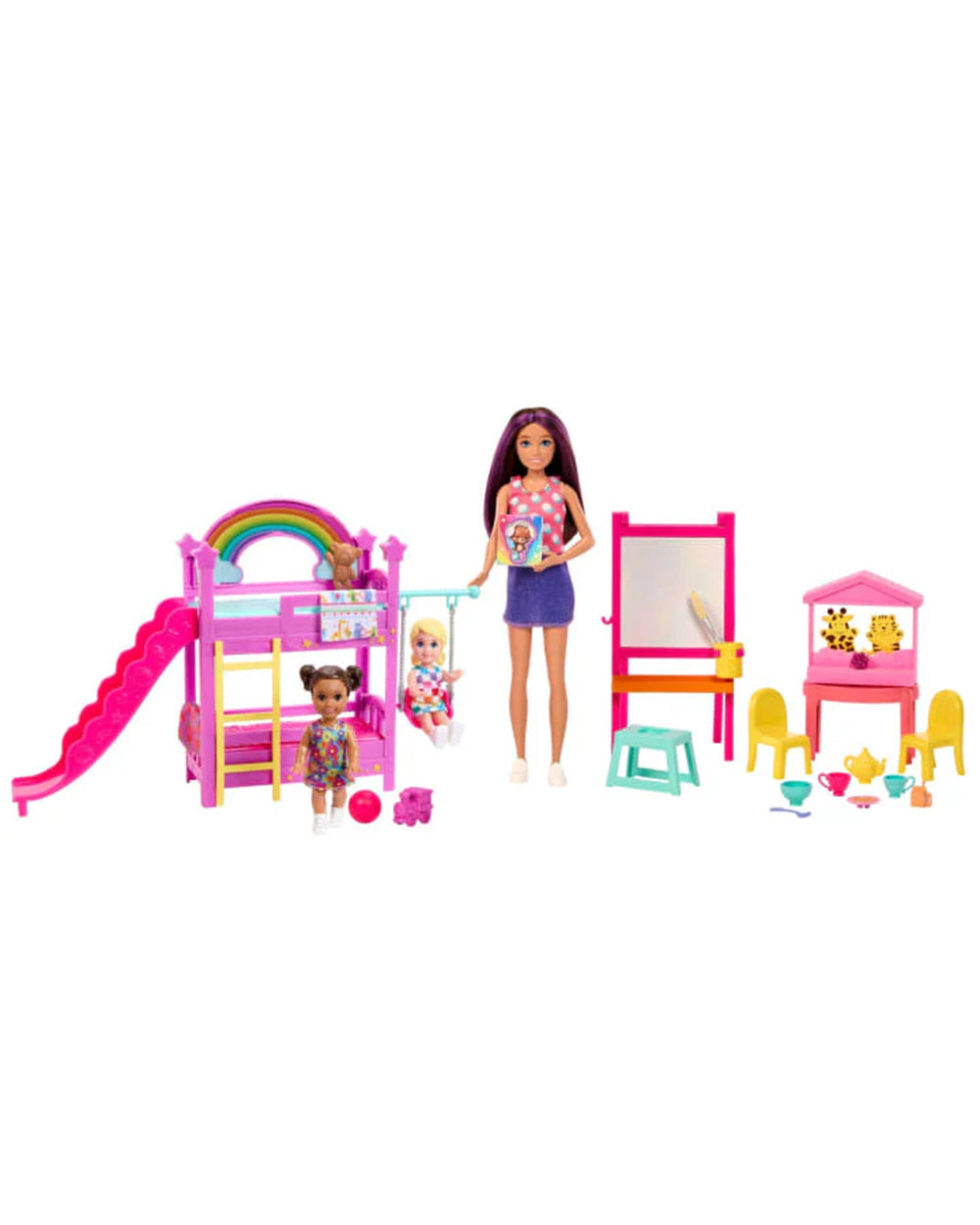 Skipper Babysitters Daycare Playset-Includes Dolls, Furniture 15+ Accessories-Promotes Role Play-Doll Doll Houses-36M+