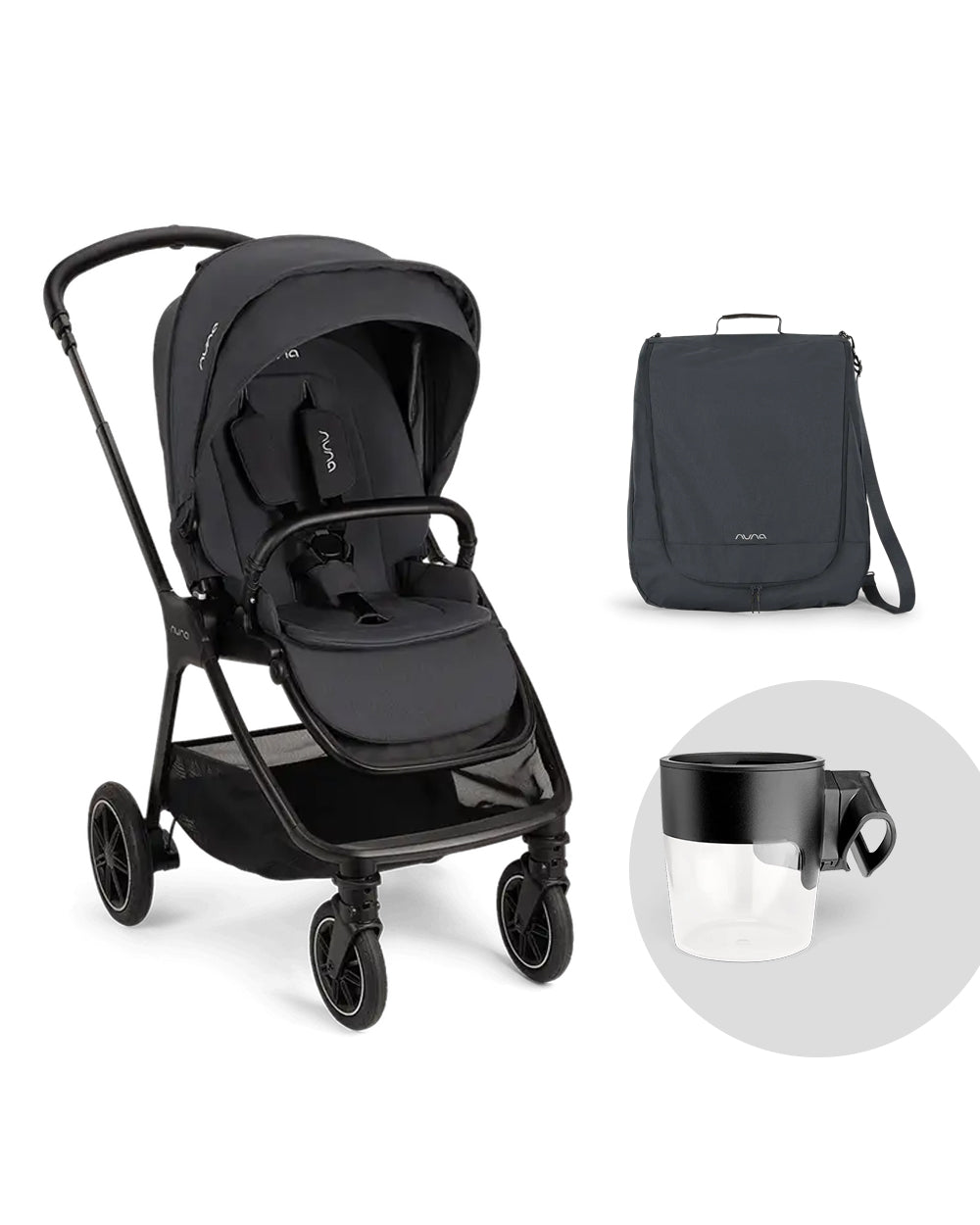 nuna triv stroller travel bag Nuna TRIV Next Stroller With Travel Bag-Ocean – duckduckbaby