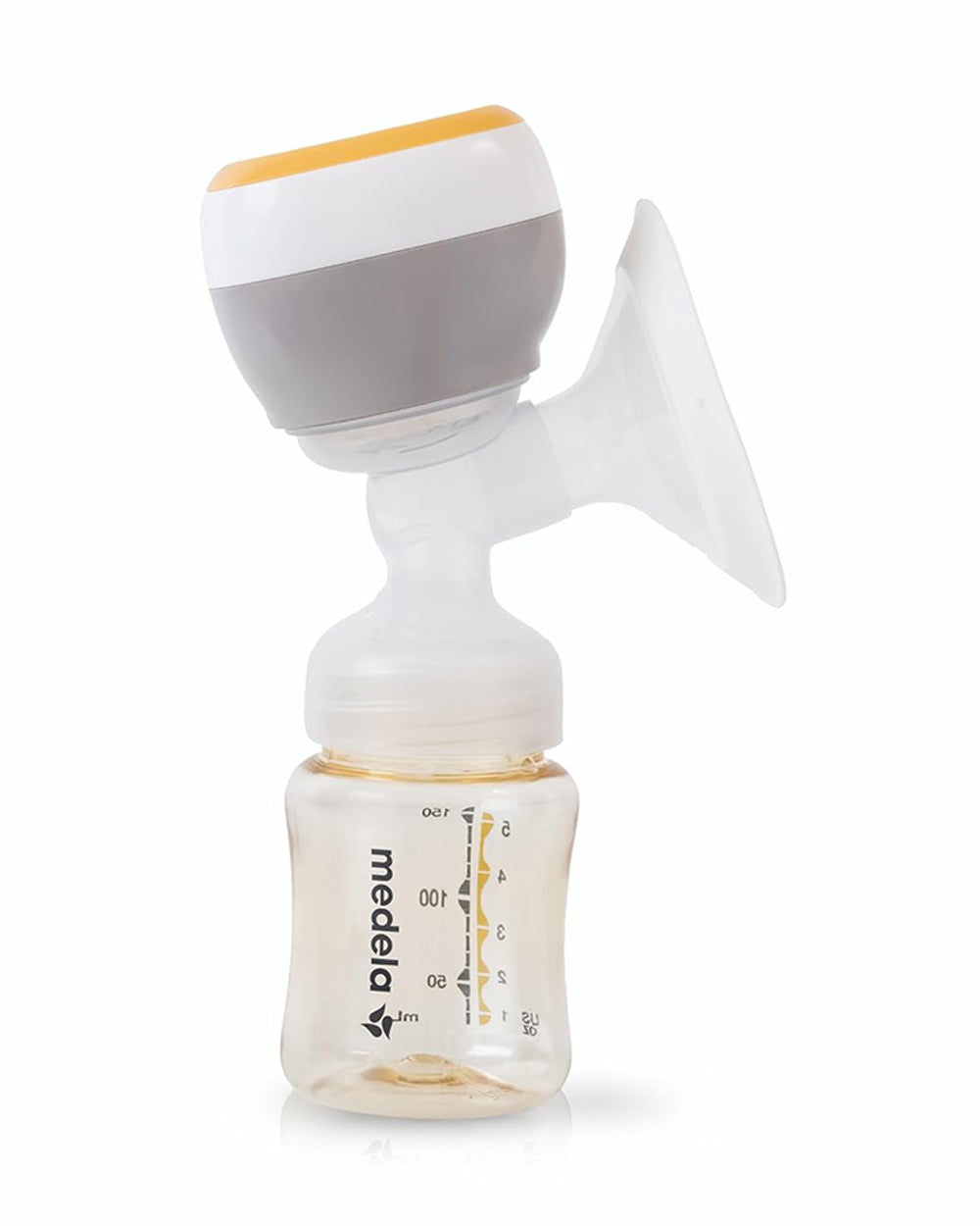 Medela Easy Single Electric Breast Pump-3 Pumping Modes and Additional Lactation Massager Mode-10 Vacuum Settings-Rechargeable Battery-Dishwasher