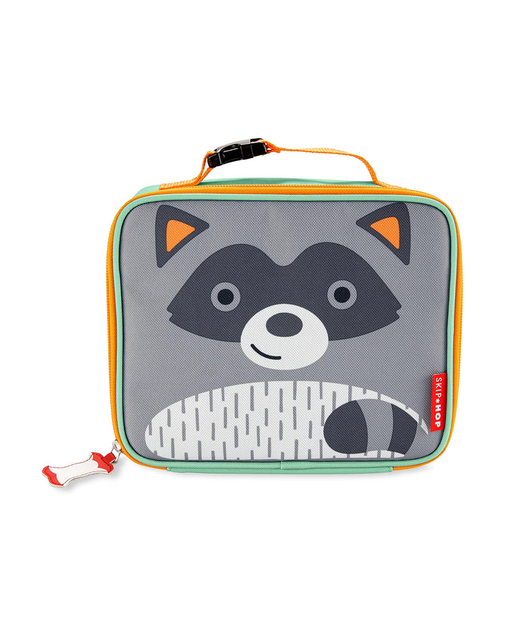Skip Hop Zoo Lunch Bag-Raccoon-With Insulated Interior-Inner Mesh