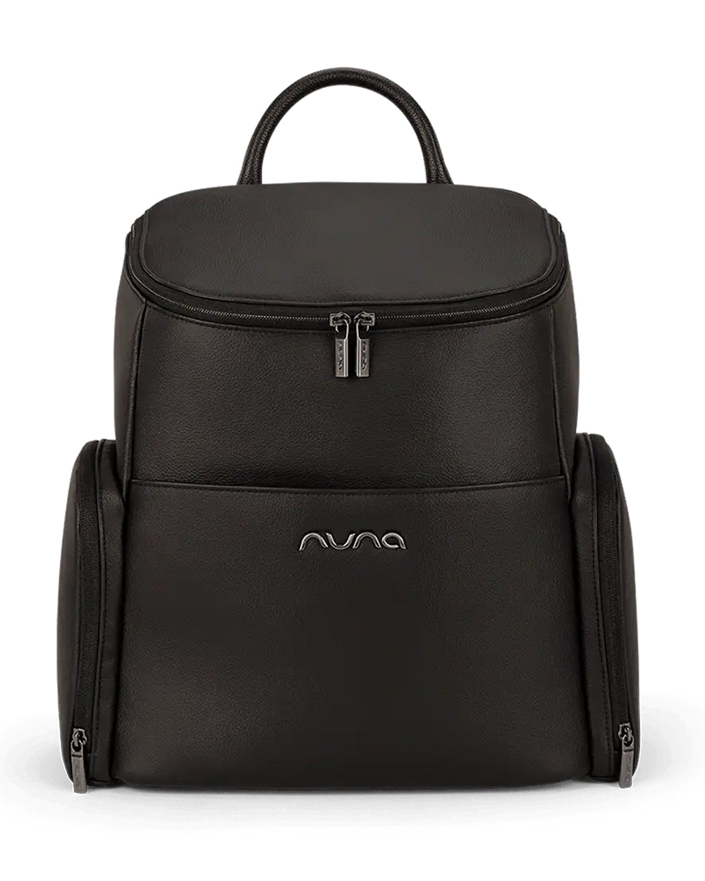 Nuna Essential Diaper Bag-Backpack-With Changing Pad, Trolley Sleeve Toiletry Pouch-Caviar-Extra 5% Off