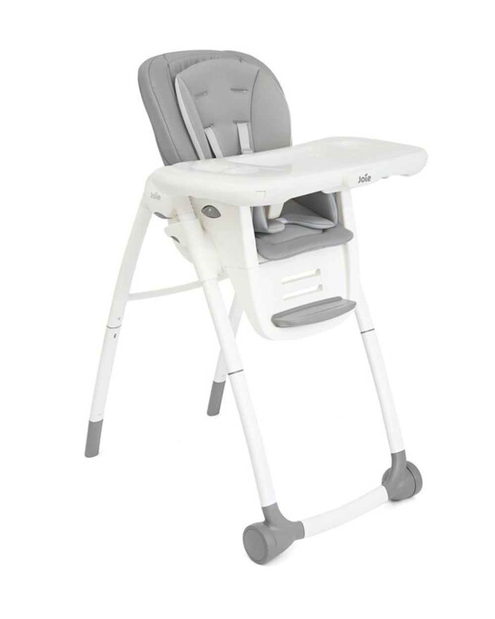 Joie Multiply 6in1 Baby High Chair-5 Level Height Adjustments With Position Adjustable Tray-Convertible To Booster Seat Mini Table-2 Years For
