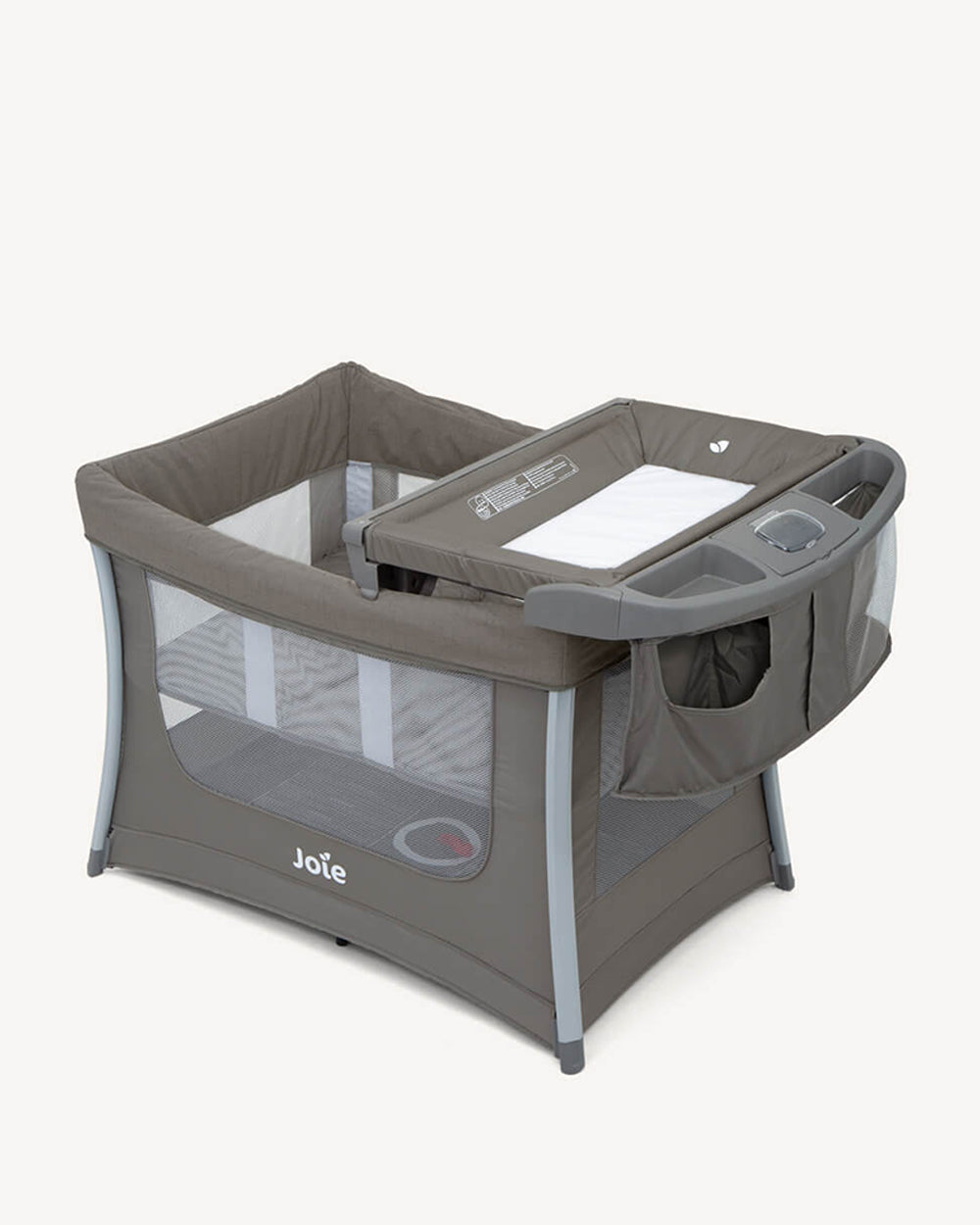 Joie Illusion Travel Cot With Tuckaway Changing Table-Deluxe