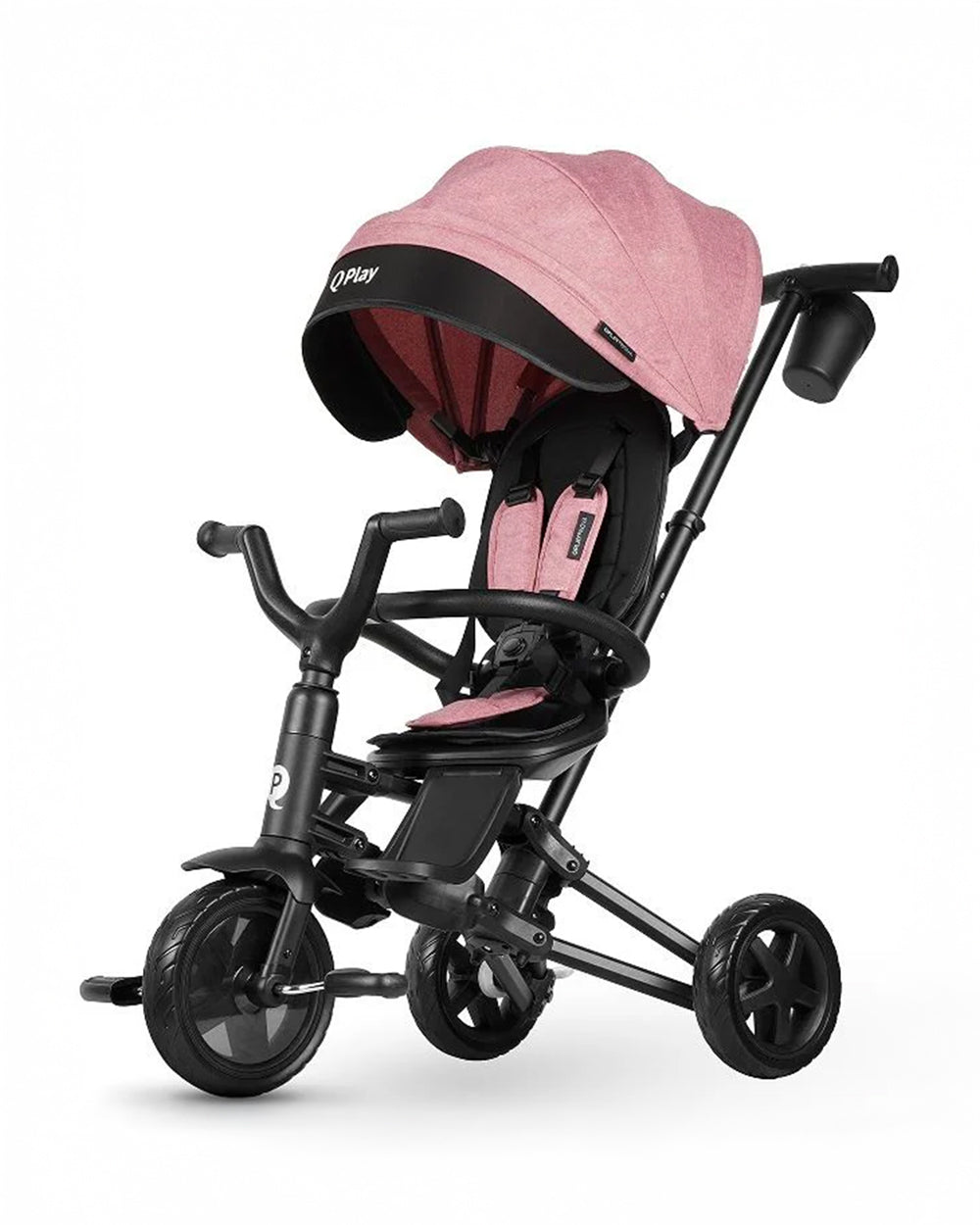 Qplay Nova Niello in Trike Stroller-Pink-Extra 5% Off
