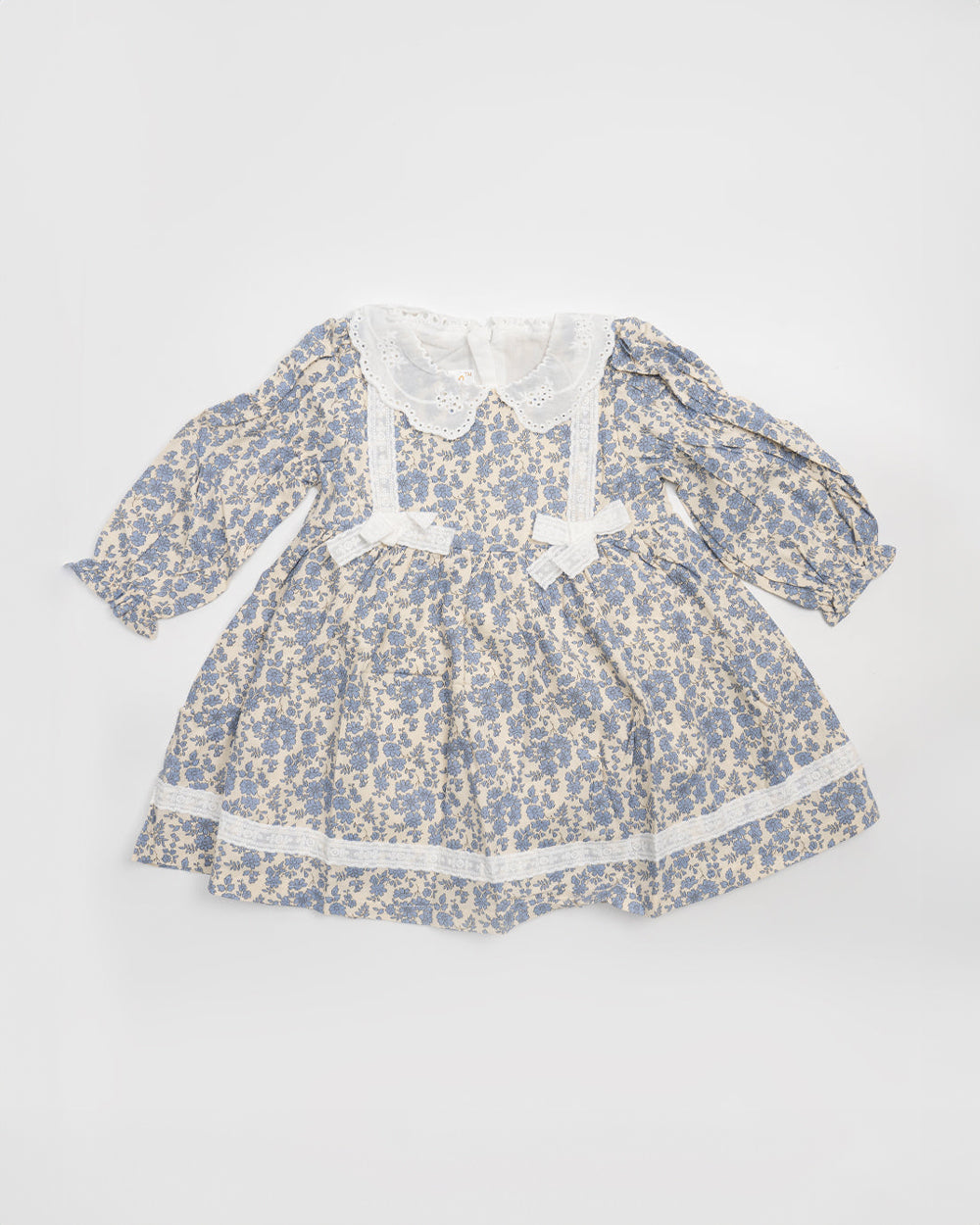 Baby Boo Blue Hannah Floral Frock Dress-Printed-Cotton-For Infants-Extra 5% Off duckduckbaby Baby Boo Blue Hannah Floral Frock Dress-Printed-Cotton-For Infants-Extra 5% Off duckduckbaby