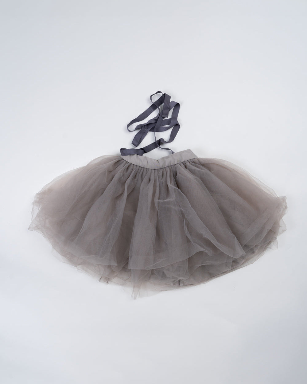 Baby Boo Light Grey Zaya Skirt Frock Dress-Tulle-For Infants