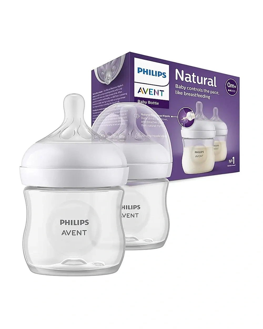 Philips Avent Natural Response Feeding Bottle-Anti Colic-125 ml