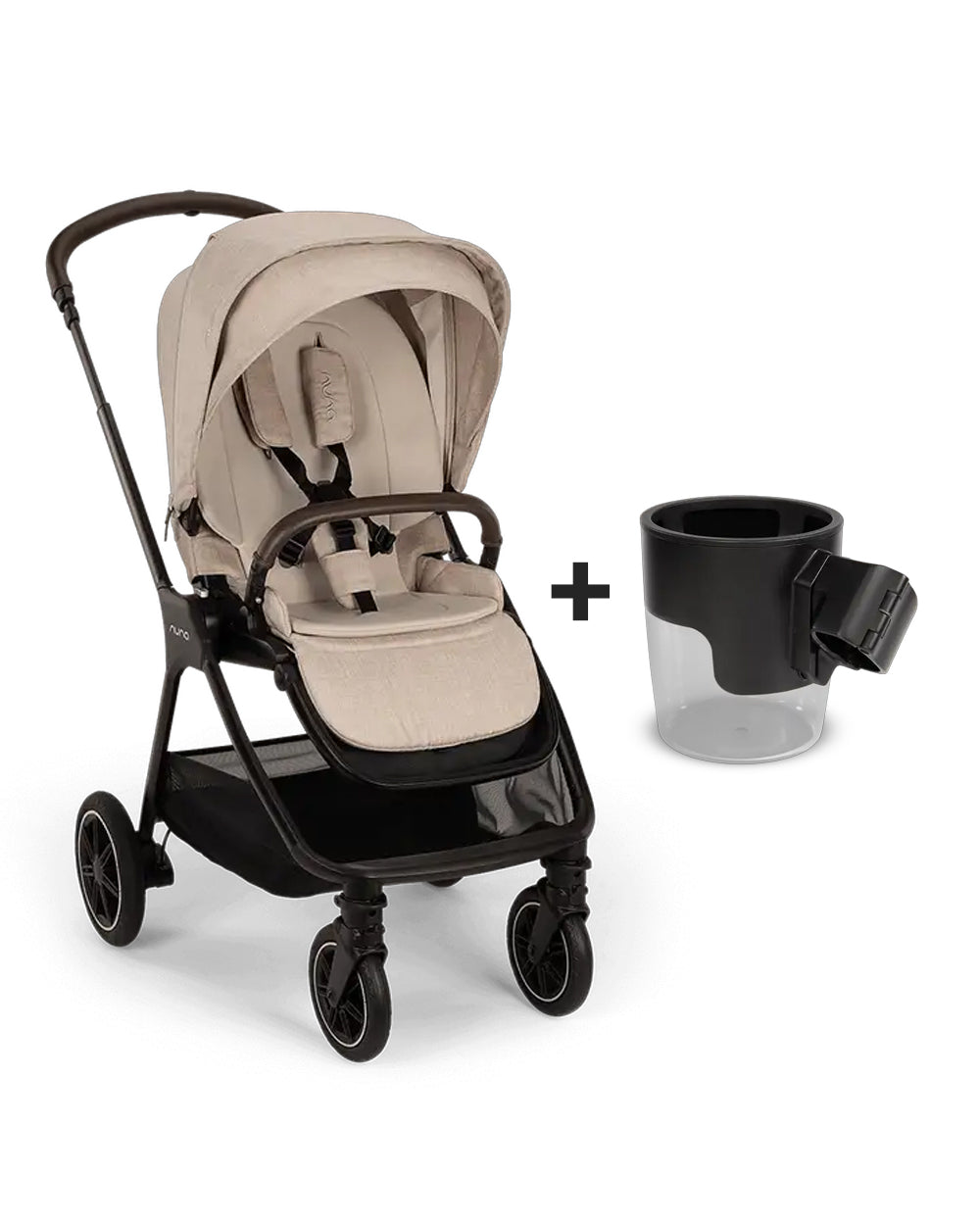 Nuna TRIV Next Stroller-Biscotti-Extra 5% Off – duckduckbaby