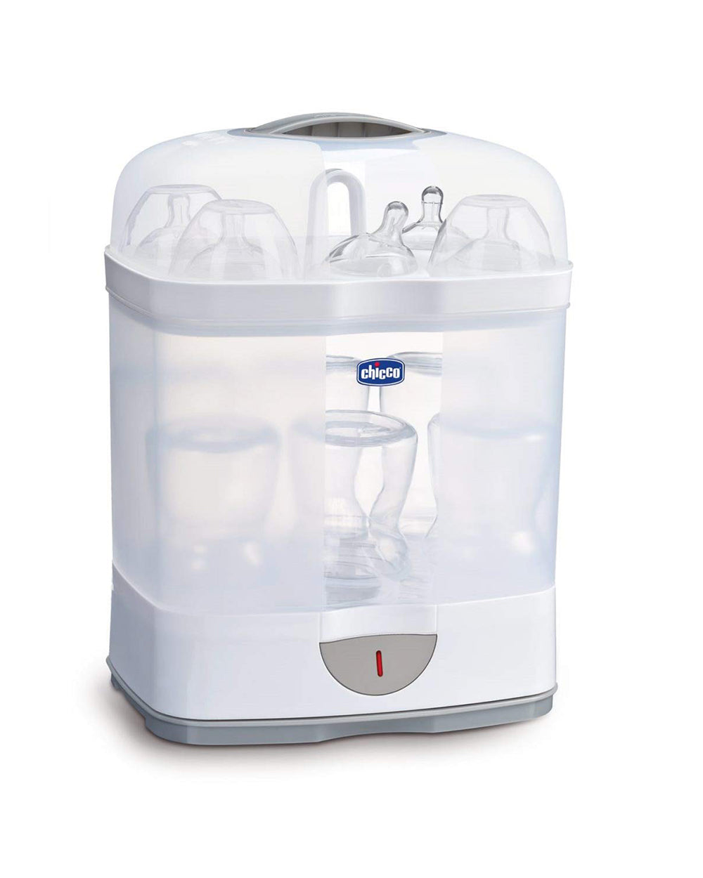 Chicco Sterilnatural in Convertible Bottle Sterilizer-Electric Steam-24 Hour Protection-6 Bottles Capacity-Extra 5% Off