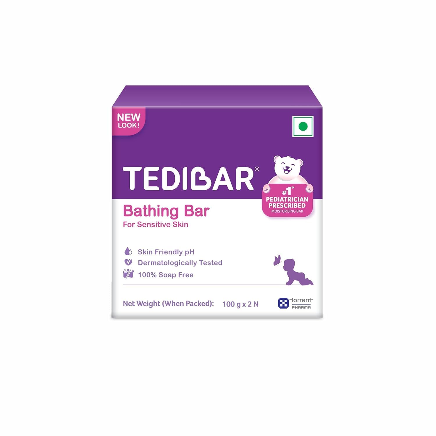 Tedibar Moisturising Baby Soap Bar-100 g-Extra 5% Off – duckduckbaby
