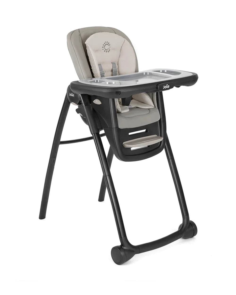 Joie Multiply 6in1 Baby High Chair-5 Level Height Adjustments With Position Adjustable Tray-Convertible To Booster Seat Mini Table-For to 6Y