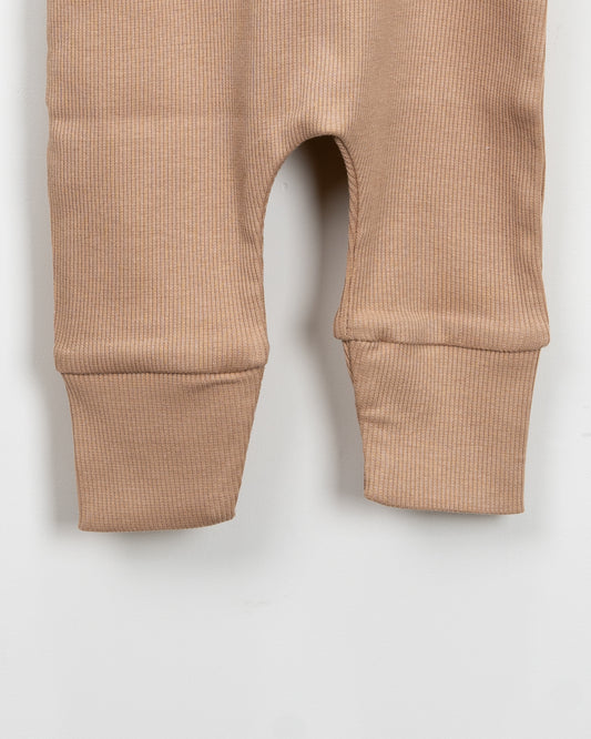 Cot & Candy Baby Latte Pants -Solid-Organic Cotton-For Infants