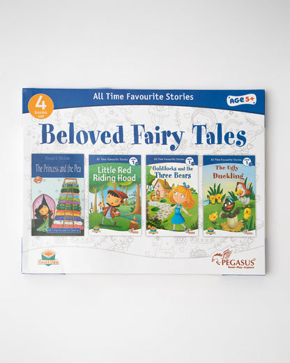 Pegasus All Time Favourite Stories-Beloved Fairy Tales-Set of 4 Books-Learning & Educational Toys-36M+