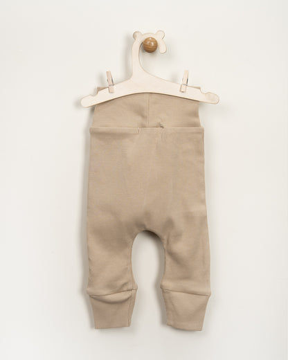 Cot & Candy Baby Camel Winter Wear Pants-Solid-Organic Cotton-For Infants