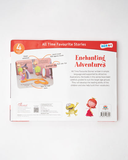 Pegasus All Time Favourite Stories-Enchanting Adventures-Set of 4 Books-Learning & Educational Toys-36M+