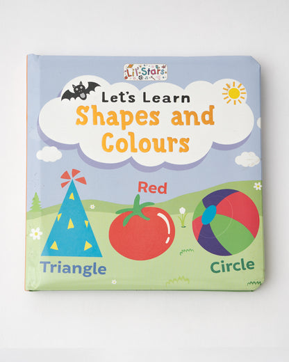 Pegasus Let's Learn Shapes & Colors Book-12 Interactive Colorful Pages-Develops Visual Recognition-Learning & Educational Toys-12M+