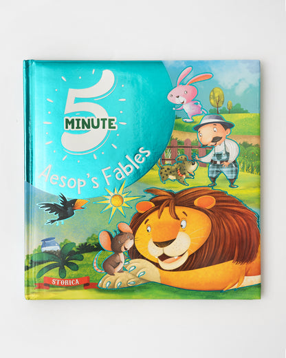 Pegasus Aesop’s Fables-5 Minute Story Book-72 Pages of Illustrated Moral Tales-Learning & Educational Toys-24M+