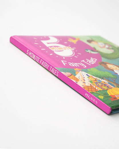 Pegasus Fairy Tales-5 Minute Story Book-72 Pages of Illustrated Moral Tales-Learning & Educational Toys-24M+