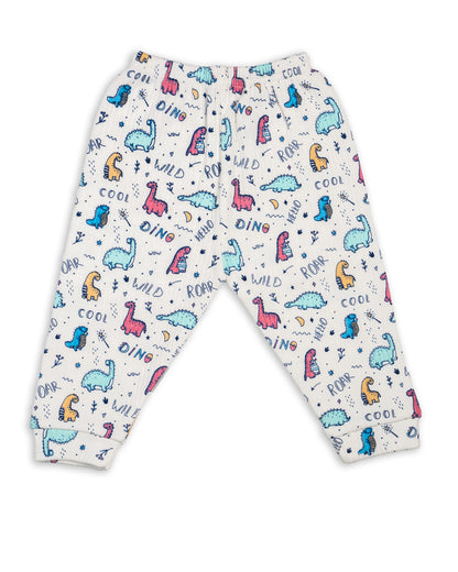 Bodycare Multicolor Thermal Set-Dinosaur-Cotton-For Infants