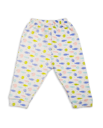 Bodycare Multicolor Thermal Set-Fishes-Cotton-For Infants