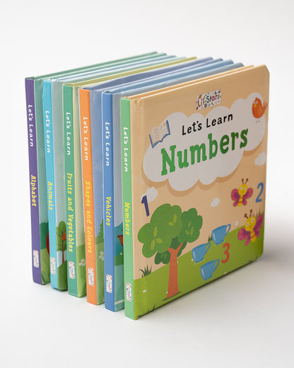 Pegasus Let's Learn Numbers Book-12 Interactive Colorful Pages-Develops Visual Recognition-Learning & Educational Toys-12M+