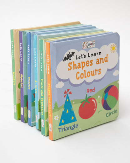 Pegasus Let's Learn Shapes & Colors Book-12 Interactive Colorful Pages-Develops Visual Recognition-Learning & Educational Toys-12M+