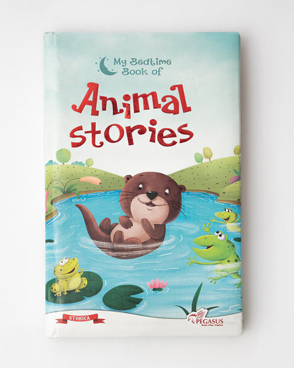 Pegasus Bedtime Book of Animal Stories-24 Illustrated Pages With Multiple Engaging Stories-Learning & Educational Toys-24M+