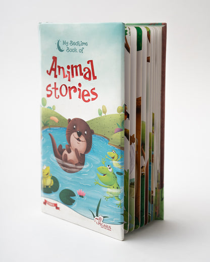 Pegasus Bedtime Book of Animal Stories-24 Illustrated Pages With Multiple Engaging Stories-Learning & Educational Toys-24M+
