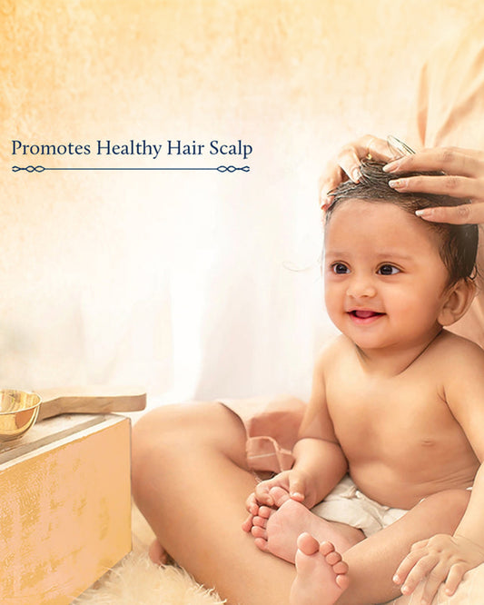 Blue Nectar Baby Hair Oil-With Briganantadi Ghee & Almond