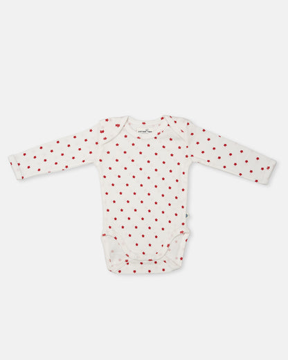 Cotton Bug Multicolor Bodysuit-Star-Organic Cotton-Full Sleeves-Pack of 3-For Infants