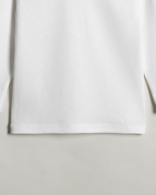 Twingle 100% Organic Cotton Vest-Round Neck-No Itchy Tags-Long Sleeves-Solid-White-Pack of 3-For Infants