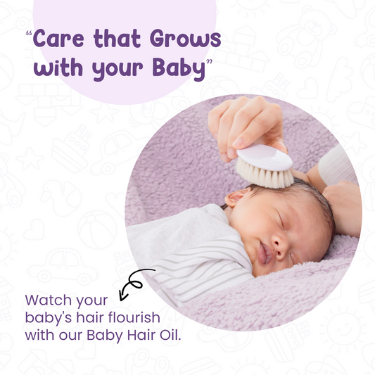 Mother Sparsh Nourishing Baby Hair Oil-With Rosemary