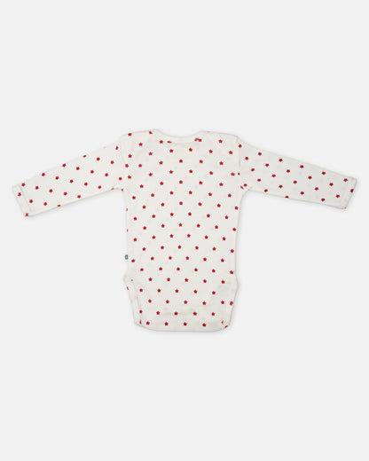 Cotton Bug Multicolor Bodysuit-Star-Organic Cotton-Full Sleeves-Pack of 3-For Infants