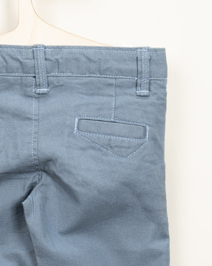 BeeLittle Grey Trousers-Slate-Cotton-For Infants