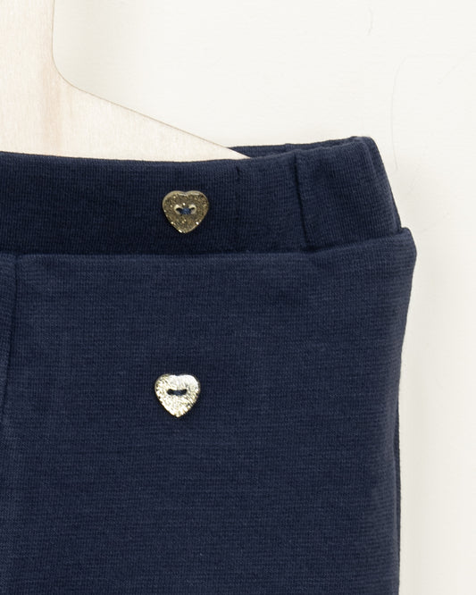 Chicco Navy Trouser-Solid-Cotton-For Infants