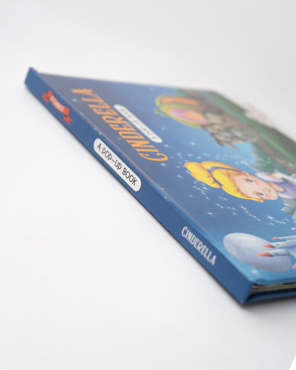 Pegasus Pop Up Book-Cinderella-8 Padded Pop-Up Spreads-Develops Visual Recognition-Learning & Educational Toys-24M+