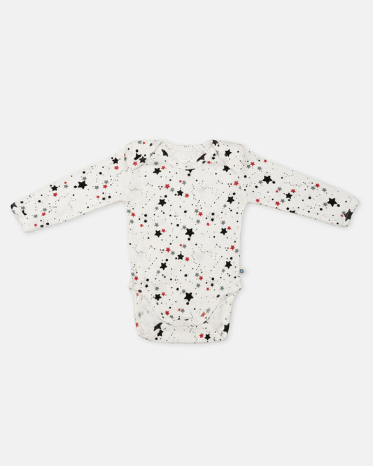 Cotton Bug Multicolor Bodysuit-Star-Organic Cotton-Full Sleeves-Pack of 3-For Infants