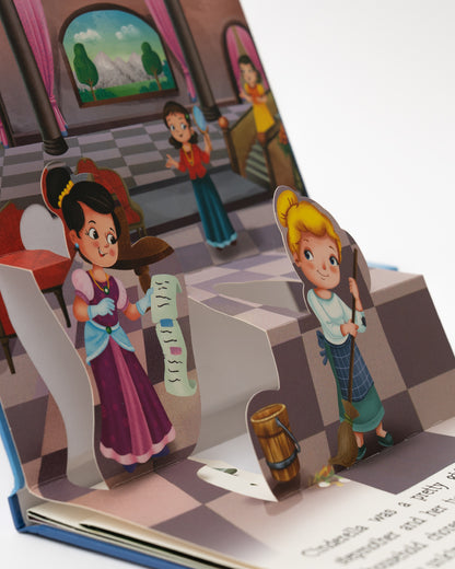Pegasus Pop Up Book-Cinderella-8 Padded Pop-Up Spreads-Develops Visual Recognition-Learning & Educational Toys-24M+