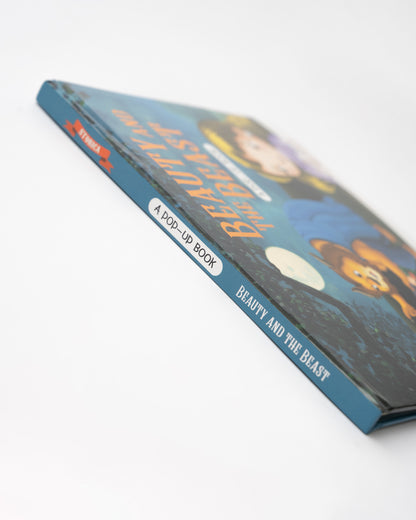 Pegasus Pop Up Book-Beauty & The Beast-8 Padded Pop-Up Spreads-Develops Visual Recognition-Learning & Educational Toys-24M+