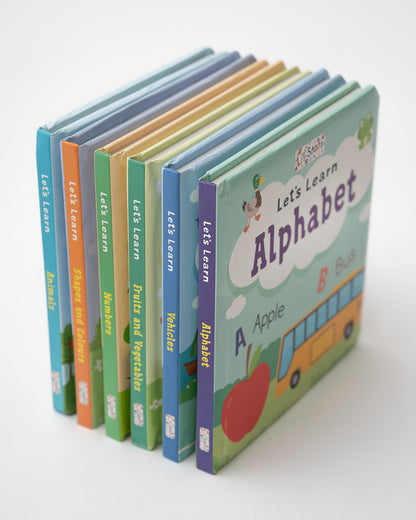 Pegasus Let's Learn Alphabet Book-12 Interactive Colorful Pages-Develops Visual Recognition-Learning & Educational Toys-12M+