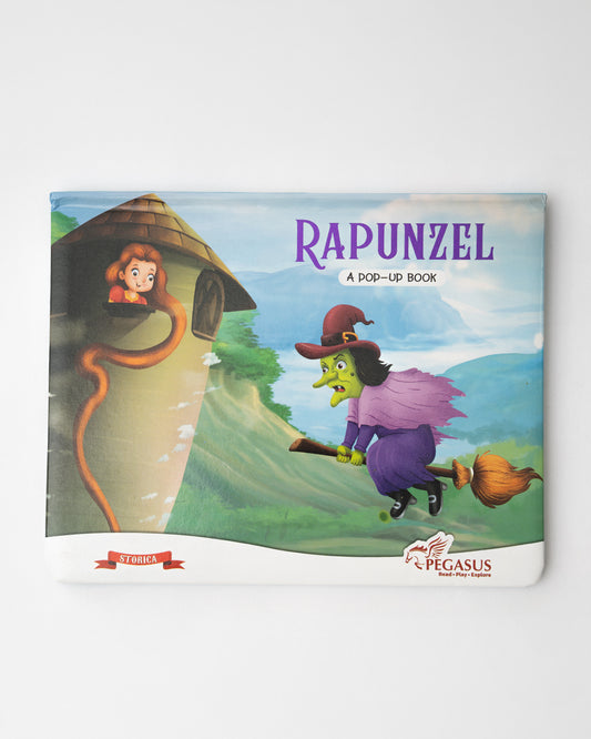 Pegasus Pop Up Book-Rapunzel-8 Padded Pop-Up Spreads-Develops Visual Recognition-Learning & Educational Toys-24M+