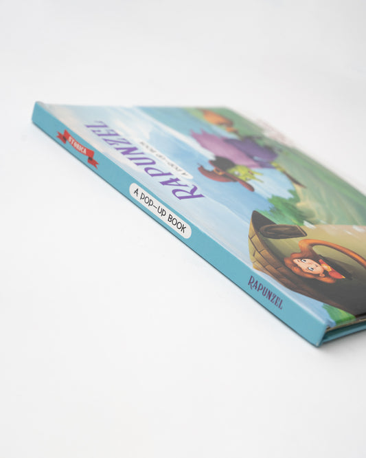 Pegasus Pop Up Book-Rapunzel-8 Padded Pop-Up Spreads-Develops Visual Recognition-Learning & Educational Toys-24M+