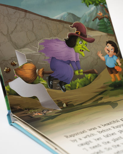 Pegasus Pop Up Book-Rapunzel-8 Padded Pop-Up Spreads-Develops Visual Recognition-Learning & Educational Toys-24M+