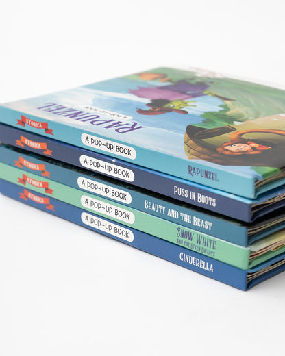 Pegasus Pop Up Book-Rapunzel-8 Padded Pop-Up Spreads-Develops Visual Recognition-Learning & Educational Toys-24M+