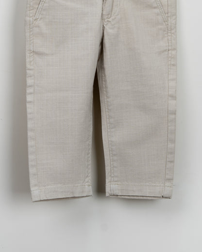 BeeLittle Beige Trousers-Cotton-For Infants