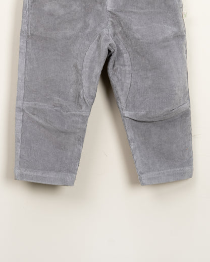 Tiny Twig Lilac Trousers-Drizzle-Corduroy-For Infants