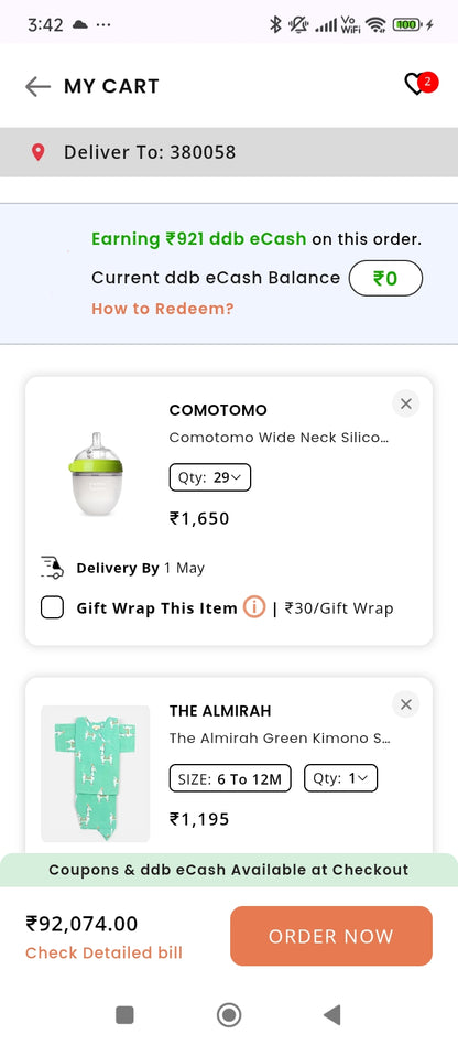 The Almirah Yellow Jhabla Frock Dress-Lemon-Cotton-For Infants